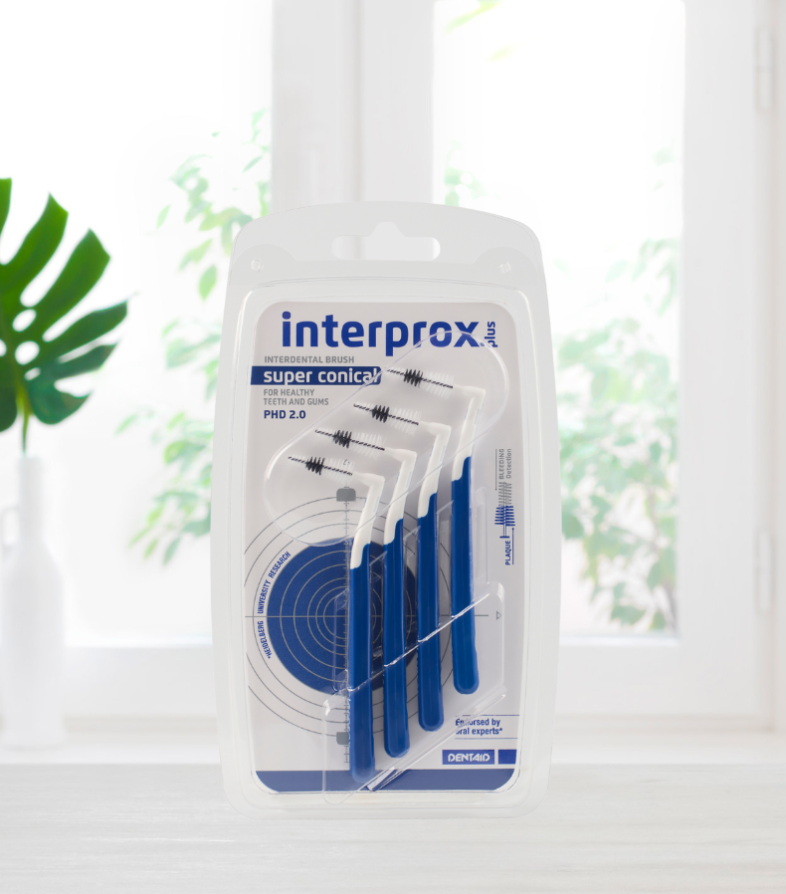 Interprox Plus Super Conical Donkerblauw