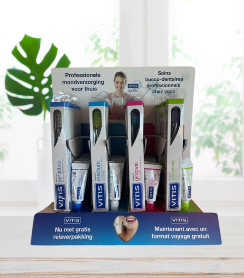 VITIS Tandenborstel display