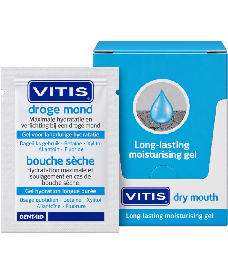 Échantillons VITIS bouche sèche Gel, 20 exemplaires en boîte